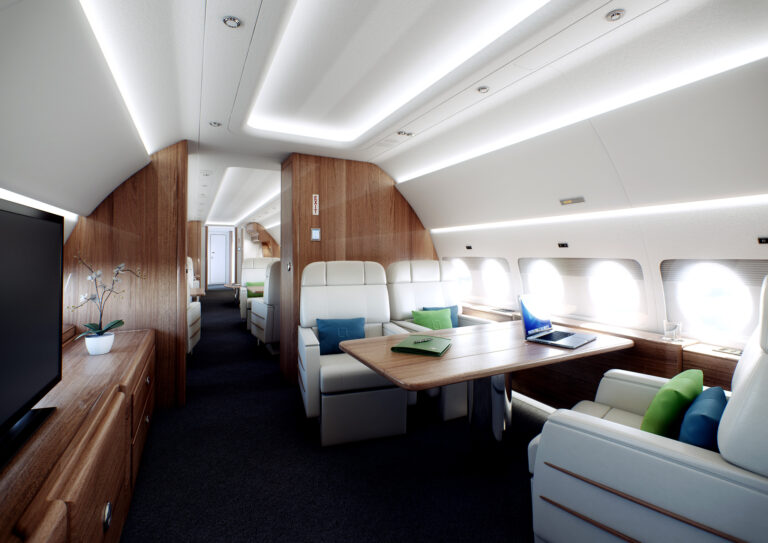 What Are the Most Luxurious Private Jet Interiors